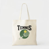 Tote Bag Design de tennis (Devant)