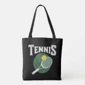Tote Bag Design de tennis (Dos)