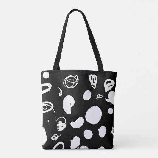 Tote Bag Design d'impression Abstrait Fourre-tout (Dos)
