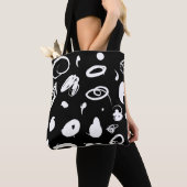 Tote Bag Design d'impression Abstrait Fourre-tout (De près)