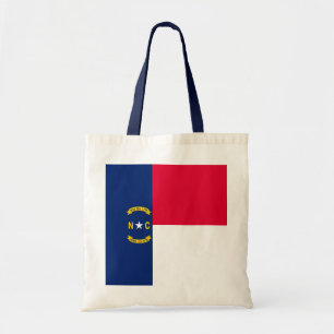 Tote Bag Design du drapeau de l'État de Caroline du Nord