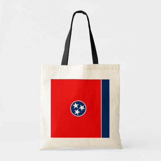 Tote Bag Design du drapeau d'état du Tennessee (Devant)