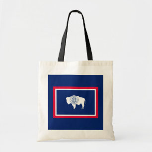 Tote Bag Design du drapeau d'état du Wyoming
