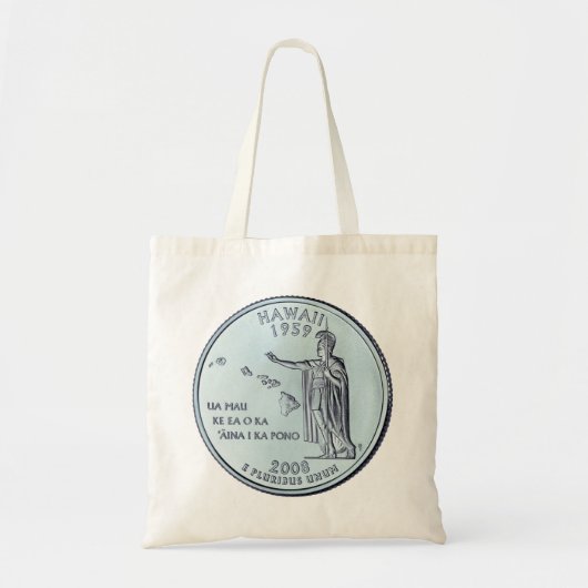 Tote Bag Design du quartier d'état de Hawaii (Devant)