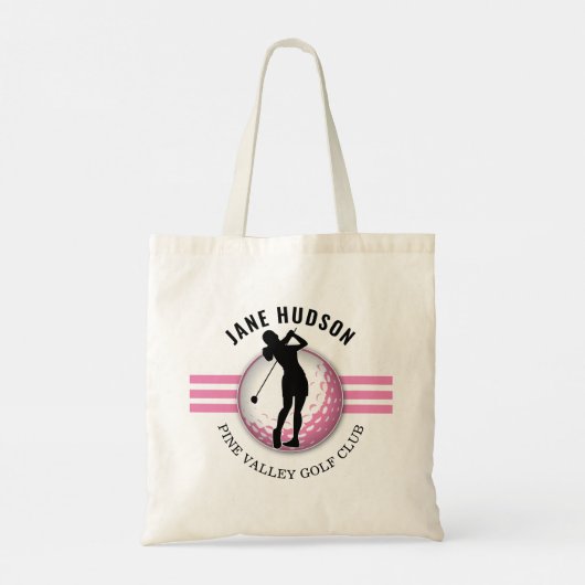 Tote Bag Design élégant de Golfeur pour femmes (Dos)