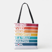 Tote Bag Design élégant pour la Journée des mamans (Dos)