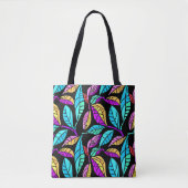 Tote Bag Design Feuille en verre (Devant)