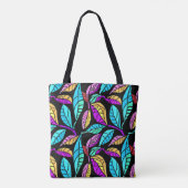 Tote Bag Design Feuille en verre (Dos)