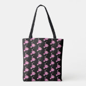 Tote Bag Design Flamant rose rose - Fourre-tout tout-sur-im (Dos)