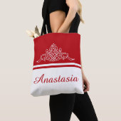 Tote Bag Design floral élégant (De près)