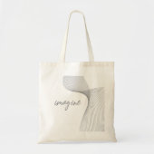 Tote Bag Design graphique moderne, simple et élégant d'Imag (Devant)
