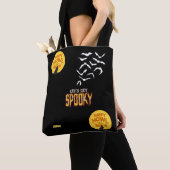Tote Bag Design Halloween éffrayant (De près)