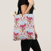 Tote Bag Design Icecream coloré rétro (De près)