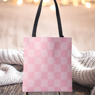 Tote Bag Design moderne coloré À damiers Motif