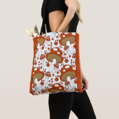 Tote Bag Design moderne de champignons colorés (De près)