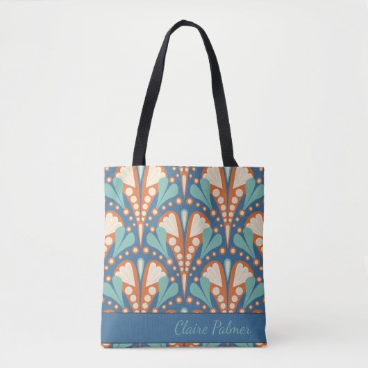 Tote Bag Design moderne et tendance avec style boho (Devant)