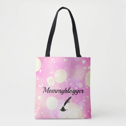Tote Bag Design Mommyblogger (Devant)