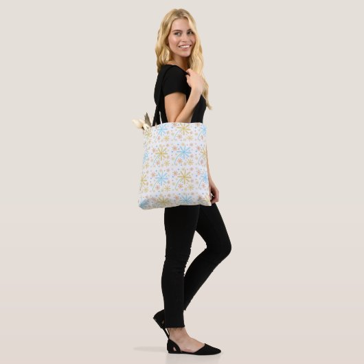 Tote Bag Design motif de fleurs mignonnes (Sur le modèle)