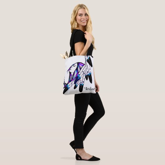 Tote Bag Design natif Fourre-tout (Sur le modèle)