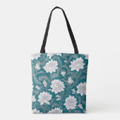 Tote Bag Design oriental blanc (Dos)