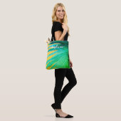 Tote Bag design personnalisé et tropical fourre-tout feuill (Sur le modèle)