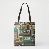 Tote Bag Design rétro (Devant)