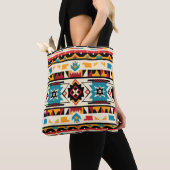 Tote Bag Design tribal Aztec (De près)