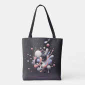 Tote Bag Design unique en noir (Dos)
