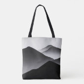 Tote Bag design unique noir et blanc (Dos)