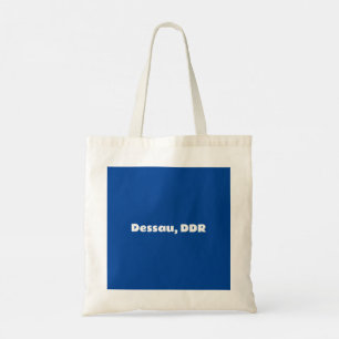 Tote Bag Dessau, DDR, Dessau, Allemagne (Ossi est-allemand)