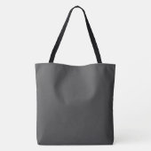 Tote Bag Dessin abstrait MODERNE en gris-profond-noir (Dos)