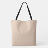 Tote Bag Dessin abstrait MODERNE en noir-brun-clair - (Dos)