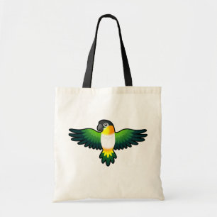 Tote Bag Dessin animé Caique / Inséparable / Pionus / Perro