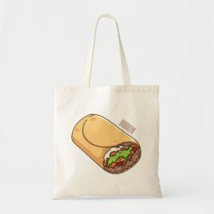 Tote Bag dessin animé de Burrito