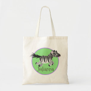 Tote Bag dessin animé de Cute kawaii zebra