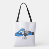Tote Bag dessin animé de Kart racing (Dos)