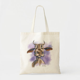 Tote Bag Dessin animé de vache Brahman
