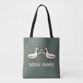 Tote Bag Dessin animé drôle de chair de poule (Devant)