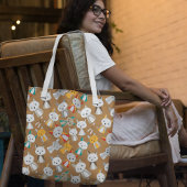 Tote Bag Dessin coloré Fox