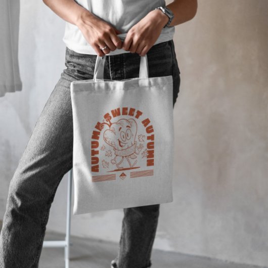 Tote Bag Dessin d'automne doux
