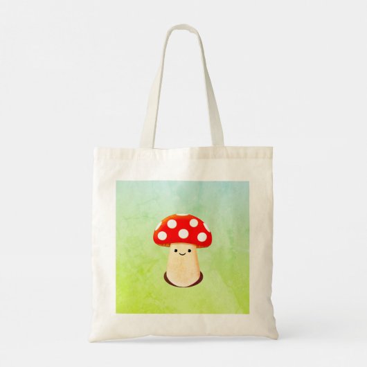 Tote Bag Dessin de champignons mignons (Dos)