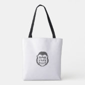 Tote Bag Dessin de dessin de Gorilla (Dos)