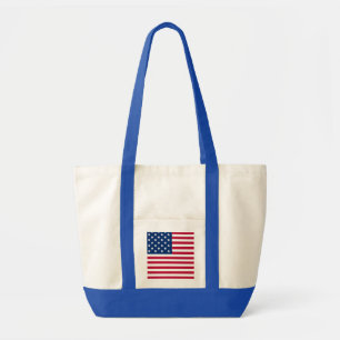 Tote Bag Dessin de fierté de drapeau américain USA