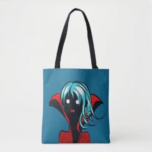 Tote Bag Dessin de fille Vampire Whimsigoth Funny Goth