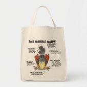 Tote Bag Dessin de Harris Hawk (Devant)