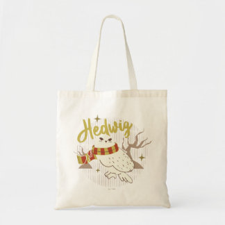 Tote Bag Dessin de Hedwig dans une forêt fantaisiste
