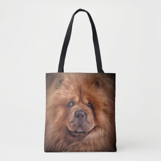 Tote Bag Dessin de la boucherie de chien (Devant)