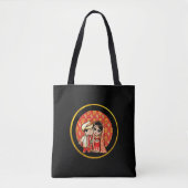 Tote Bag Dessin de la chambre de mariée de Mariage indien (Devant)