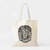 Tote Bag Dessin de Lion (Dos)