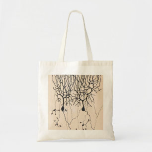 Tote Bag Dessin De Neurone Vintage Par Santiago Ramón y Ca